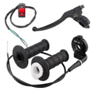Brake Handle Lever Perch and Left Handle,Throttle Handle,Throttle Cable, for ...