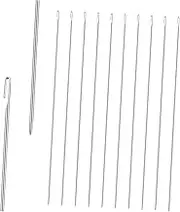 SEWACC Jewelry Making Tools 10pcs Beading Needles String Beads Chain Tool for Novices and Experts
