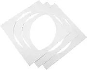 DOITOOL Artwork Frame Mats 3pcs Pre-Cut Square Holes Picture Mats for Photo Display