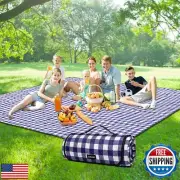ZUBOND 80''x100'' Extra Large Picnic Beach Blankets Waterproof Sandproof Fold