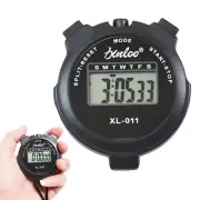 Digital Handheld Stopwatch Chronograph Sport Counter Lap Timer Running Watch