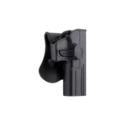 Amomax Glock 17/22/31 Tactical Holster (BLK) Clip Accessory Pouch