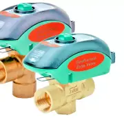 TACO New Geo-Sentry Geothermal Zone water Valve Closed or open loop 3/4" 1" FPT