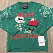 NWT Well Worn Unisex Baby' Long Sleeve Christmas Knit Pullover Sweater Sz: 12M