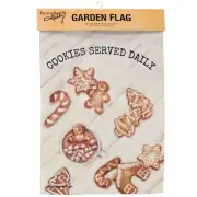 Primitives by Kathy Cookies Served Daily Garden Flag 458764