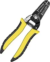 7-inch 10-22 AWG Wire Stripper/Wire Crimping Tool, Wire Cutter, Wire Crimper, Cable Stripper, Wiring Tools and Multi-Function Hand Tool