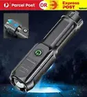Rechargeable 990000LM LED Tactical Flashlight Torch Police Super Bright Zoomable