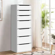 ALFORDSON Wardrobe Clothes Closet Storage Cabinet 7 Drawers White