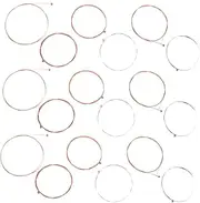 Abaodam 3 Sets Acoustic Guitar Strings Set Stainless Steel Strings 6 String Set For Folk And Classical Music Guitar Accessories Kit