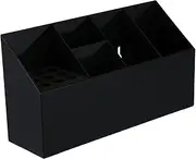 Vaguelly Box Cosmetics Desk Organizer Box Multi Functional Storage Container for Home Office School Durable High End Material Smooth Surface and Corners Practical Pen Storage Cup Elegant