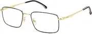 CARRERA 343 GOLD BLACK 55/19/150 men Eyewear Frame