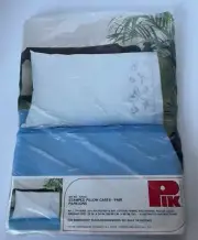 PIK DMC Stamped Pillowcase Pair -Papillons New Kit #77502