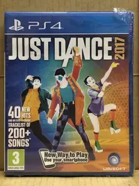 在飛比找露天拍賣優惠-PS4 Just Dance 舞力全開 2017 (中英文版
