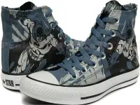 在飛比找Yahoo!奇摩拍賣優惠-Converse 1111U170258 塗鴉高統帆布鞋(蝙