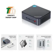 Mini PC, Intel 12th N95 4C/4T up to 3.40Ghz, 8GB +256GB NVMe SSD W11 Pro Mini...