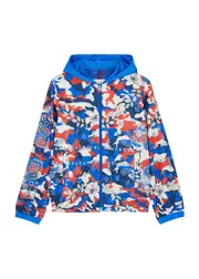 Moncler Kids Hotai Printed Shell Jacket, Jacket, Floral Print - Multicoloured 12 years
