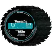 10pc Makita A-94530-10 7-1/4" 24T Carbide-Tipped Ultra-Coated Circular Saw Blade