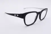 NOS Oakley Cloverleaf OX1078-0849 FRAMES Satin Black 49[]20-140 White C390