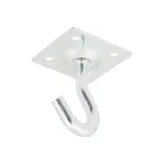 Zenith Zinc Plated Clothesline Hook With Plate Fitting