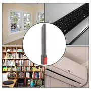 2-pack Crevice Brush Attachment for Dyson V10 V8 V7 Cordless Vacuum