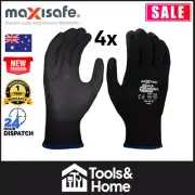 4X Maxisafe Black Knight Sub Zero Warm Winter Wool Liner Work Glove - GNL224