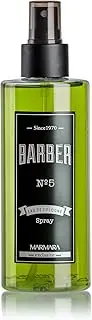 Marmara Barber Eau De Cologne No.5 Spray for Men 250 ml, Light Green