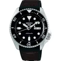 在飛比找PChome24h購物優惠-SEIKO 5 sport運動潮流機械腕錶/咖啡皮帶4R36
