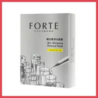 在飛比找momo購物網優惠-【FORTE】台塑生醫超光感淨白面膜5片/盒