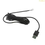 DOU 耐用尼龍編織線 USB 鼠標電纜替換線適用於 RAZER DEATHADDER ELITE 有線遊戲鼠標