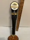KIRIN ICHIBAN DUAL BLACK SAMUARI SWORDS draft beer tap handle. JAPAN