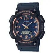 Casio Men's Sport Watch with Blue and Gold Dial - AQ-S810W-2A3VCF