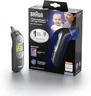 Braun ThermoScan 7 Ear Thermometer with Age Precision - Black Edition, IRT6520B