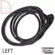 Fits Nissan Navara NP300 D23 2015 - '22 Left Door Rubber Seal Weatherstrip (for: Nissan)