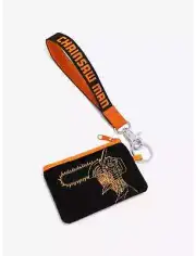 Chainsaw Man Wristlet and Pouch bonus enamel pin