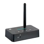 Bluetooth 5.1 Audio Adapter with NFC AUX 3.5mm Mic Remote - Music2400
