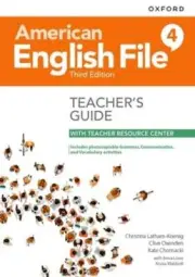 American English File 3e Teachers Book 4 Pack by Oxford University Press: New