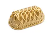 Nordic Ware Jubilee Cast Loaf Pan, 6 Cup Capacity, Gold