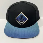 NWT Black Panther Wakanda Forever Hat Marvel Movie Baseball Cap Black