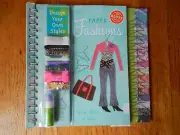 KLUTZ PAPER FASHIONS; RARE; OUT-OF-PRINT; SEALED; SPIRAL-BOUND BRAND NEW BOOK