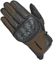 Held Sambia Adventure Motorcycle Gloves, brown, Size S for Men