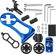 Mlllokfki Outdoor Bike Mount, Bicycle Computer Mount, Sturdy Aluminium Alloy Handlebar Computer Stand, Multifunctional Lightweight Cycling Computer Holder
