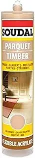 Soudal Timber and Parquet Sealant Medium Oak 290ml