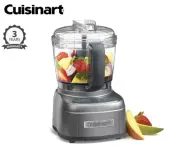 Cuisinart 4-Cup Elemental Mini Prep Processor - Gunmetal Grey