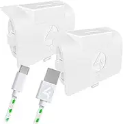 4Gamers SX-C8 X Twin Play & Charge Battery Pack for XBOX - White