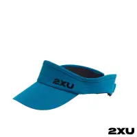 在飛比找momo購物網優惠-【2XU】慢跑中空帽 可調式(海港藍/黑)