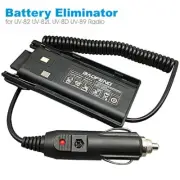 UV82 Car Charger Battery Eliminator for Baofeng UV-82 UV-82L UV-8D UV-89 Radio