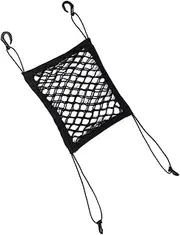 PEPLAYTAL 1PC Dog Car Backseat Barrier Portable Pet Vehicle Isolation Net Durable Oxford Mesh Cover Lightweight Protector for Dogs Air Circulation Design
