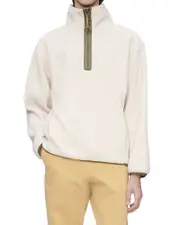A. p.c. Willy Half Zip Sweater