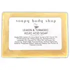 Lemon Turmeric Kojic Acid Soap Bar for Dark Spots and Hyperpigmentation (1 Pack)