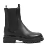 [Gianvito Rossi] Gianvito Rossi-Black Leather Biker Boots-Donna 38 IT